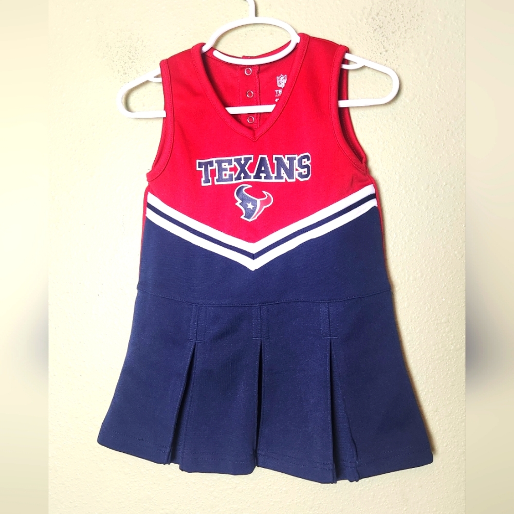 Houston Texans Football Cheerleader Outfit Girls Size 4T